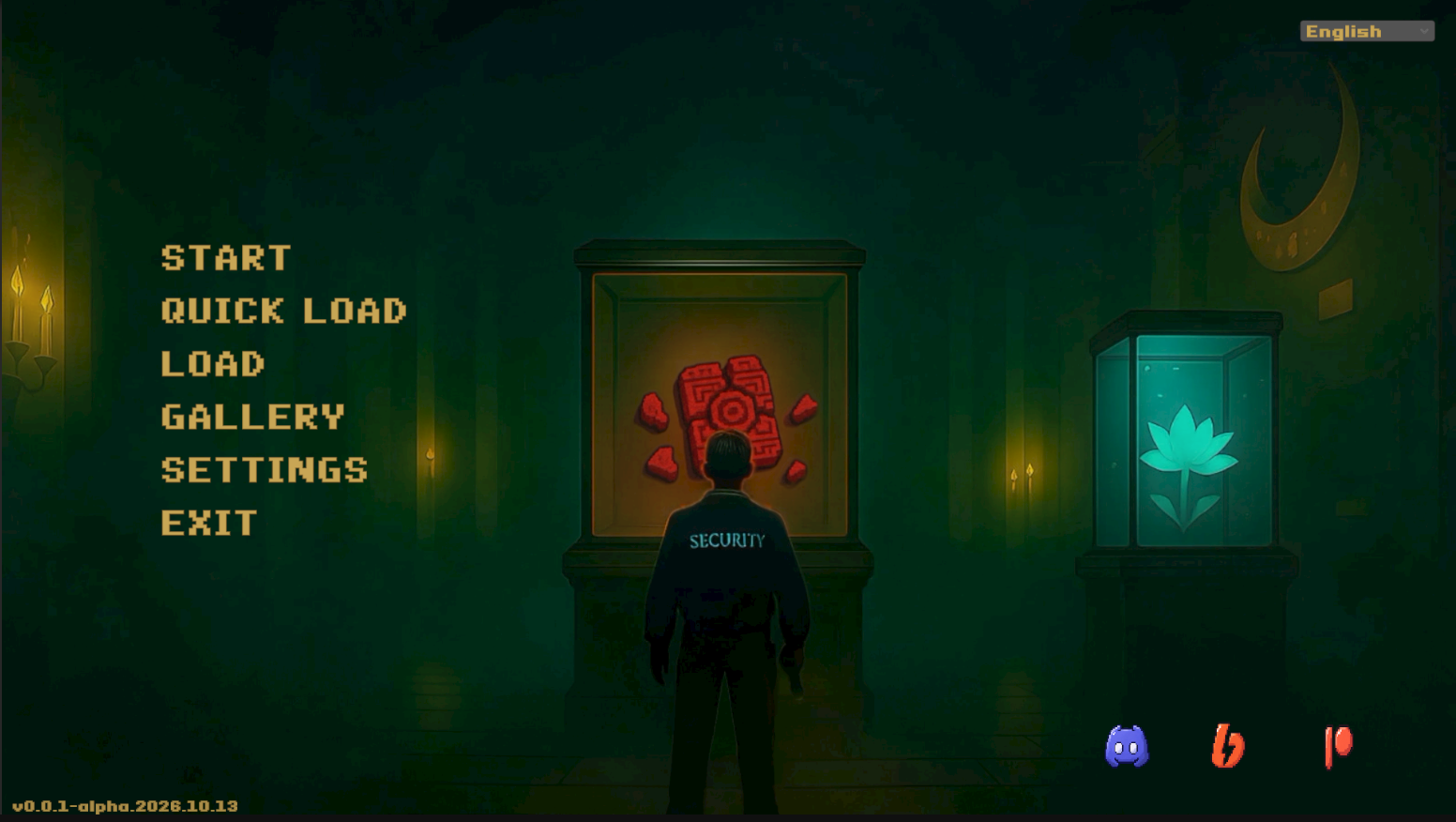 Hollow Divinity main menu